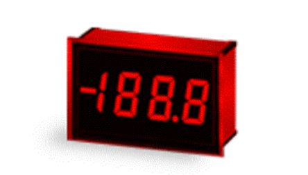 Murata LED Process Meter for DC Powered, 22.4mm x 35.1mm [DMS-20PC-4/20S-C]; 230-7926