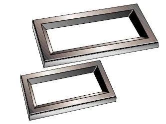 Murata Panel Mount Bezel Assembly For Use With DMS 30, DMS40 [DMS-BZL1-C]; 230-7934