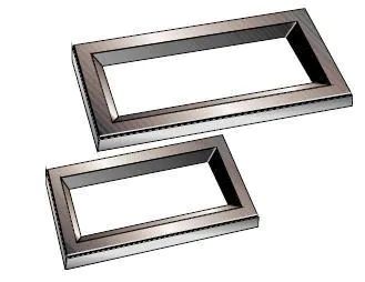 Murata Panel Mount Bezel Assembly For Use With DMS20 [DMS-BZL3-C]; 230-7936