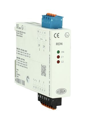 GEORGIN 2 Channel Intrinsic Security Relay, ATEX [RDN210000]; 230-9477