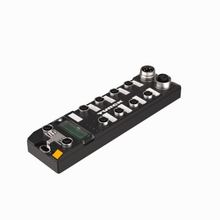 Turck TBEN-L Series I/O module, M12 4-pin, 4 way, 8 port [TBEN-L5-8DIP-8DOP]; 230-9764