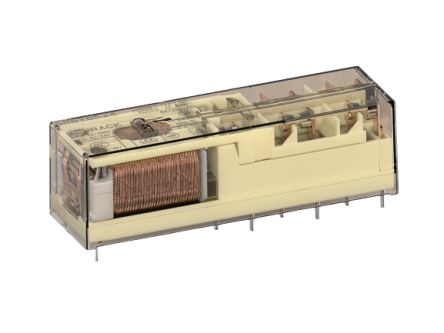 TE Connectivity Force Guided Relay, 24V dc Coil Voltage, 6 Pole, 4NO/2NC [5-1415539-2]; 230-9919
