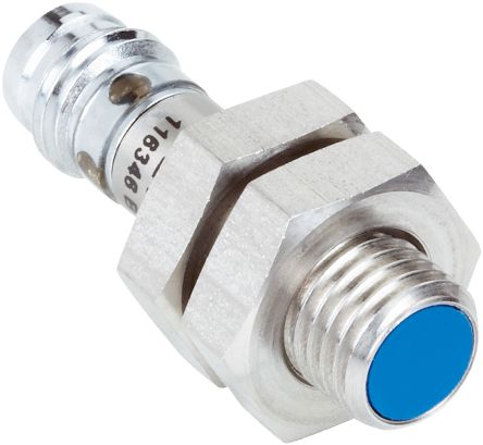 SICK Inductive Threaded Barrel Proximity Sensor, M8, 4 mm Detection, PNP NC, 10 → 30 V dc [IM08-04NPO-ZTK]; 231-1892