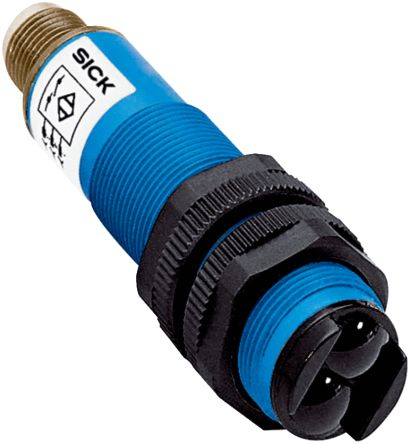 SICK Energetic Photoelectric Sensor, Barrel Sensor, 3 → 200 mm Detection Range [VTE18-4P2740]; 231-1898