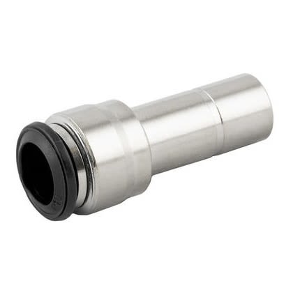 RS PRO 50700N Series Straight Tube-to-Tube Adaptor, Push In 10 mm to Push In 4 mm, Tube-to-Tube Connection Style [0]; 231-2672