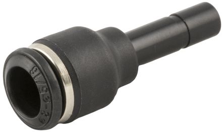 RS PRO 55705 Series Straight Fitting, Push In 4 mm to Push In 6 mm, Tube-to-Tube Connection Style [0]; 231-2677