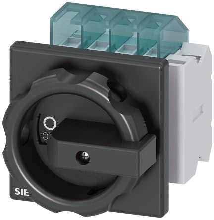 Siemens Switch Disconnector, 3 Pole, 16A Max Current, 16A Fuse Current [3LD2003-1TP51]; 231-3543