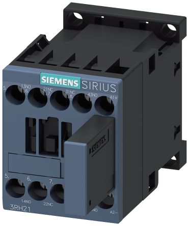 Siemens SIRIUS 3RH2 Contactor Relay, 10 A [3RH2122-1WB40]; 231-3557