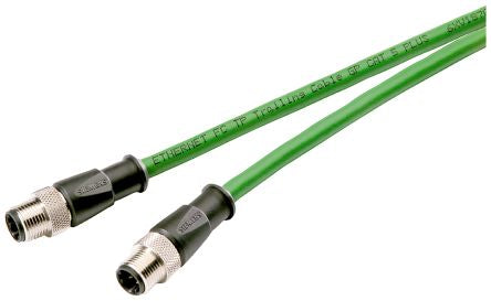 Siemens, 3m M12 to M12, Terminated [6XV1870-8AH30]; 231-3575