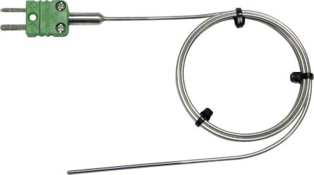 Chauvin Arnoux K Wire General Temperature Probe, 1000mm Length, 2mm Diameter, 1000 °C Max [P03652902]; 231-3656
