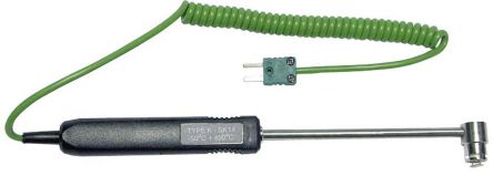 Chauvin Arnoux K Needle Surface Temperature Probe, 130mm Length, 6mm Diameter, 450 °C Max [P03652919]; 231-3669