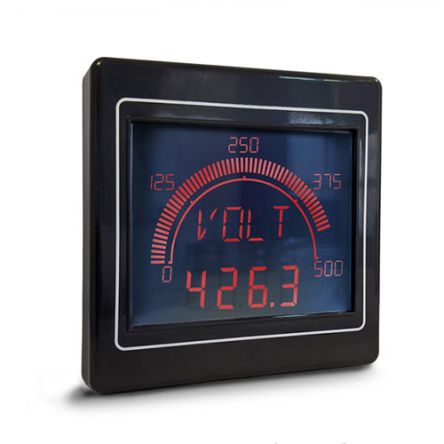 Trumeter LCD Process Meter, 68mm x 68mm [APM-MAX-M23-NL-4B]; 231-4115