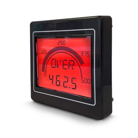 Trumeter LCD Process Meter, 68mm x 68mm [APM-MAX-M23-PL-4B]; 231-4117