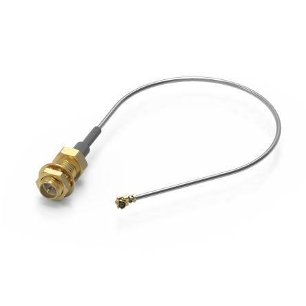 Wurth Elektronik Female RP-SMA to Male UMRF, 150mm, Terminated50 Ω [636209080150]; 231-4463