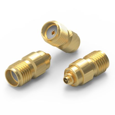 Wurth Elektronik Straight 50Ω Coaxial Adapter SMA Socket to UMRF Socket 6GHz [64403136111000]; 231-4559