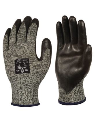 Showa SHO240 Grey Kevlar Abrasion Resistant, Anti-Slip, General Purpose, Good Dexterity, Tear Resistant Gloves, Size 8, [SHO240]; 231-5365