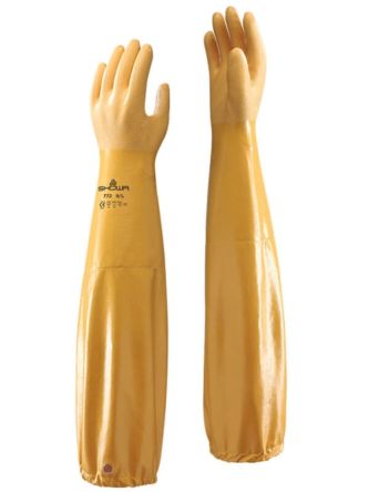 Showa 772 Yellow Polyester Cotton Fibre Abrasion Resistant, Anti-Slip, General Purpose, Good Dexterity, Tear Resistant [SHO772]; 231-5384