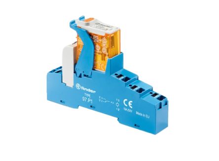 Finder 4C Series Interface Relay Module, DIN Rail Mount, 12V dc Coil, SPDT, 16A Load [4CP1 9012 0050RPSA]; 231-5460