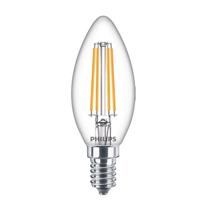 Philips CorePro E14 GLS LED Candle Bulb 6.5 W(60W), 2700K, Warm White, B35 shape [929002028092]; 231-7034