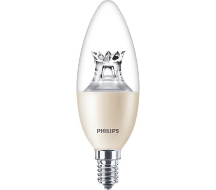 Philips MASTER E14 GLS LED Candle Bulb 8 W(60W), 2200 K, 2700 K, Warm Glow, B40 shape [929002491702]; 231-7052