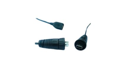 RS PRO USB 2.0, Male USB A to Female USB A, 2m [0]; 231-7881