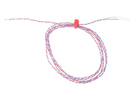 RS PRO Type T Exposed Junction Thermocouple 3m Length, 1/0.3mm Diameter, -75°C → +250°C [0]; 231-8480