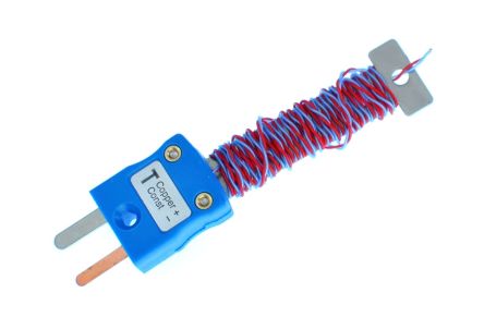 RS PRO Type T Exposed Junction Thermocouple 5m Length, 1/0.2mm Diameter → +220°C [0]; 231-8484