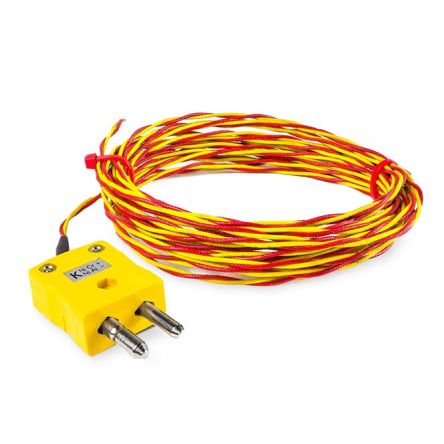 RS PRO Type K Exposed Junction Thermocouple 3m Length, 1/0.711mm Diameter, 0°C → +700°C [0]; 231-8493