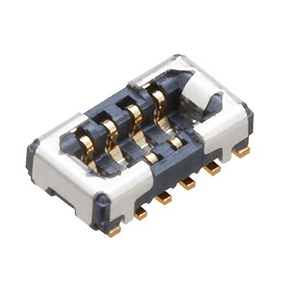 Panasonic AXF Series Horizontal Surface Mount PCB Socket, 4-Contact, 1-Row, 0.35mm Pitch, Surface Mount Termination [AXF5K0412]; 231-9846