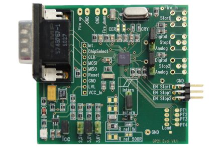 ScioSense Evaluation System for TDC-GP22 Time-to-Digital Converter Ultrasonic Flow Converter Evaluation Kit for [GP22-EVA-KIT]; 232-2163