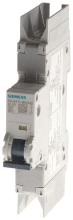 Siemens SENTRON 5SJ MCB, 1P, 5A [5SJ4111-7HG42]; 232-2225