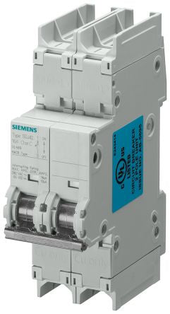 Siemens SENTRON 5SJ MCB, 2P, 15A [5SJ4218-7HG41]; 232-2256