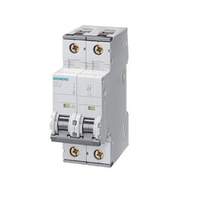 Siemens SENTRON 5SY MCB, 2P, 4A Curve B [5SY4204-6]; 232-2290