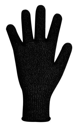 Polyco Healthline Black Dyneema Work Gloves, Size 11, Dyneema Coating [BSK-11]; 232-2791