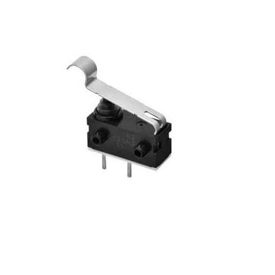 Omron Leaf Lever Subminiature Micro Switch, Wire Lead Terminal, 0.1 A At 125Vdc VA, SPST, IP67 [D2AW-BR062M R]; 232-6092