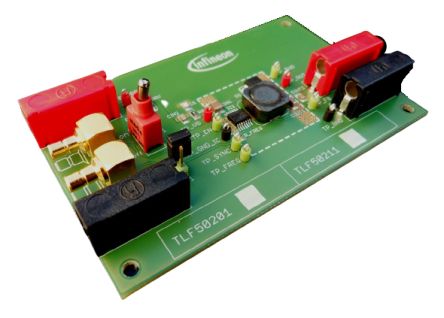Infineon DEMOBOARD TLF50211EL DC-DC Converter for TLF50201EL for Automotive [DEMOBOARDTLF50211ELTOBO1]; 232-6838