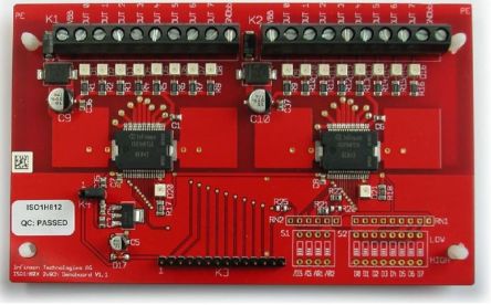 Infineon EVAL ISO1H812G Evaluation Board for ISO1H812G for Automation, Industrial [EVALISO1H812GTOBO1]; 232-6847