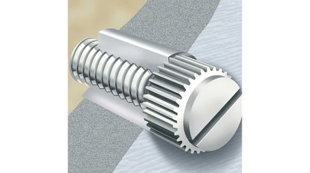 RS PRO, M4 Nylon Thumb Screw, Plain Finish, 10mm [0]; 232-6939