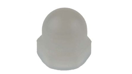 RS PRO, Plain Nylon Dome Nut, M4 [0]; 232-6955