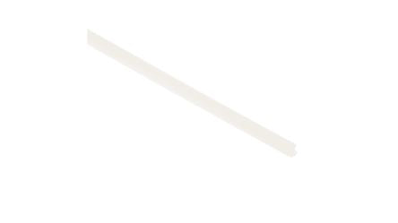 RS PRO Plain Nylon Threaded Rod, M6, 1m [0]; 232-6978