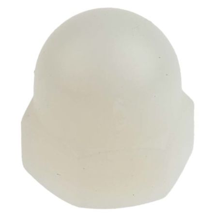 RS PRO, Plain Nylon Dome Nut, M8 [0]; 232-7002