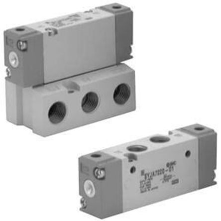 SMC 2 Solenoid Valve - SYJA Series [SYJA7240]; 232-8370