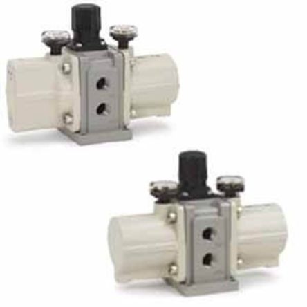 SMC G 1/4 Regulator - 4bar to 20bar [VBA11A-02]; 232-8450