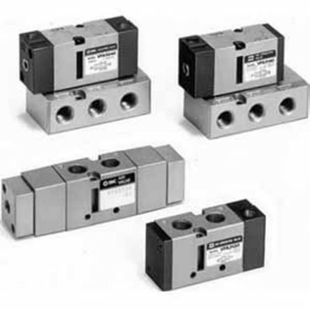 SMC Pneumatic Pilot Operated Valves - Solenoid VFA3000 Series [VFA3130-02F]; 232-8463