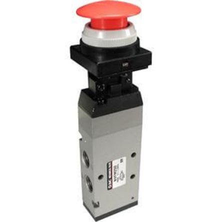 SMC Pneumatic Relay Mechanical Valve VFM Series, Rc 1/4, R 1/4, III B [VFM250-02-34G]; 232-8464