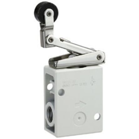 SMC Pneumatic Relay Mechanical Valve VM Series, G 1/4, R 1/4, III B [VM230-F02-32GA]; 232-8486