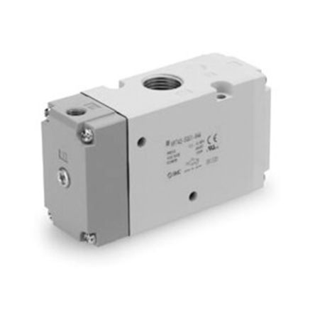 SMC Pneumatic Relay Mechanical Valve VPA Series, G 3/8, R 3/8, III B [VPA542V-1-03FA]; 232-8517