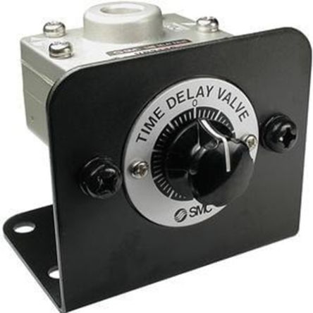 SMC Pneumatic Relay Pneumatic Control Valve VR Series, G 1/8, R 3/8, III B [VR2110-F01]; 232-8547