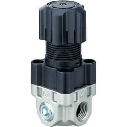 SMC G 1/8 Pneumatic Regulator - 0.5bar to 8.5bar, 20bar max. input [ARX20-F01B]; 232-8632