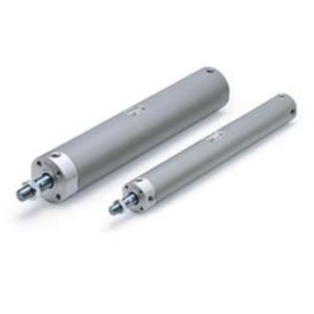 SMC Pneumatic Compact Cylinder - 63mm Bore, 25mm Stroke, CG1 Series, Double Acting [CG1BN63-25Z]; 232-8876